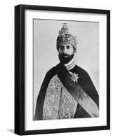 Haile Selassie Emperor of Ethiopia-null-Framed Premium Photographic Print
