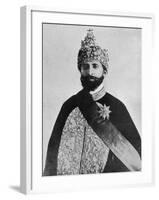 Haile Selassie Emperor of Ethiopia-null-Framed Photographic Print