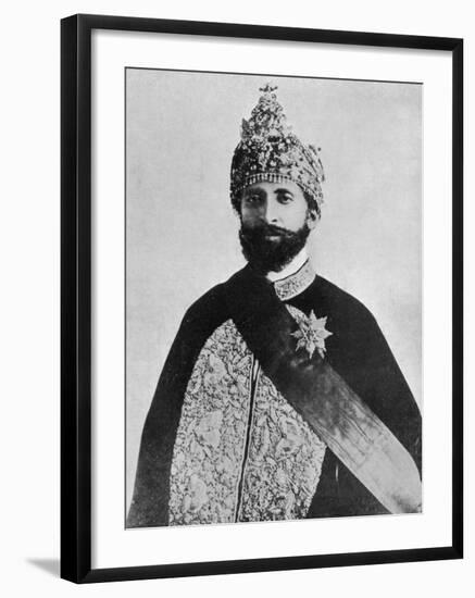 Haile Selassie Emperor of Ethiopia-null-Framed Photographic Print