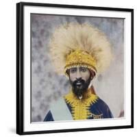 Haile Selassie Emperor of Ethiopia-null-Framed Photographic Print