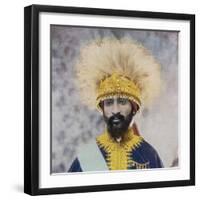 Haile Selassie Emperor of Ethiopia-null-Framed Photographic Print