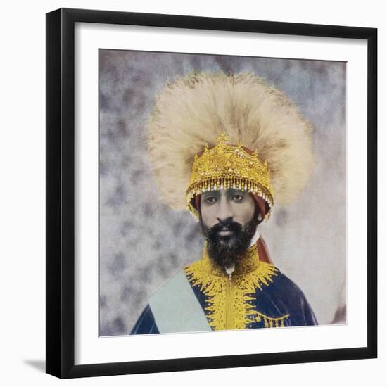 Haile Selassie Emperor of Ethiopia-null-Framed Photographic Print