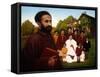 Haile Selassie in Exile, 1987-Frances Broomfield-Framed Stretched Canvas