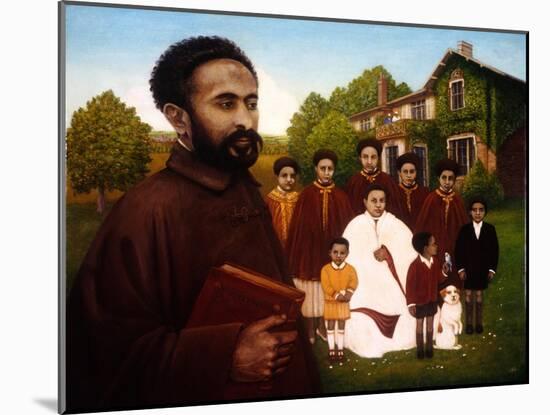 Haile Selassie in Exile, 1987-Frances Broomfield-Mounted Giclee Print