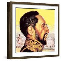 Haile Selassie-English School-Framed Giclee Print