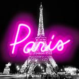 Neon Paris PB-Hailey Carr-Art Print