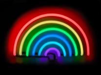 Neon Rainbow-Hailey Carr-Art Print