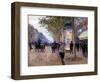 Hailing a Cab-Jean Beraud-Framed Giclee Print