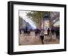 Hailing a Cab-Jean Beraud-Framed Giclee Print