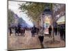 Hailing a Cab-Jean Beraud-Mounted Giclee Print