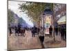 Hailing a Cab-Jean Beraud-Mounted Giclee Print