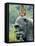 Hainan Province, Hainan Island, Monkey Island Research Park - a Gorilla Statue, China-Christian Kober-Framed Stretched Canvas