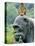 Hainan Province, Hainan Island, Monkey Island Research Park - a Gorilla Statue, China-Christian Kober-Stretched Canvas