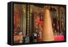 Hainan Temple, Georgetown, Penang Island, Malaysia, Southeast Asia, Asia-Richard Cummins-Framed Stretched Canvas