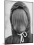 Hair Being Worn over Face-Robert W^ Kelley-Mounted Photographic Print