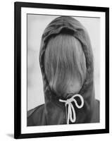 Hair Being Worn over Face-Robert W^ Kelley-Framed Photographic Print