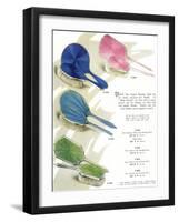 Hair Brush Sets-null-Framed Art Print