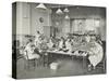 Hair Dressing Class, Barrett Street Trade School for Girls, London, 1915-null-Stretched Canvas