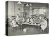 Hair Dressing Class, Barrett Street Trade School for Girls, London, 1915-null-Stretched Canvas