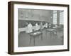 Hair Dressing Class for Men at the Bromley Non-Residential Training Centre, London, 1934-null-Framed Photographic Print