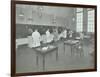 Hair Dressing Class for Men at the Bromley Non-Residential Training Centre, London, 1934-null-Framed Photographic Print