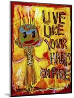 Hair on Fire-Jennie Cooley-Mounted Giclee Print