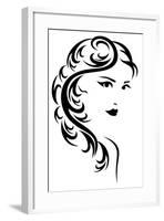 Hair Style Design-Cattallina-Framed Art Print