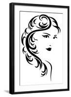 Hair Style Design-Cattallina-Framed Art Print