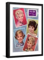 Hair Styles, Retro-null-Framed Art Print