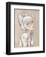 Hairball-Camilla D'Errico-Framed Art Print