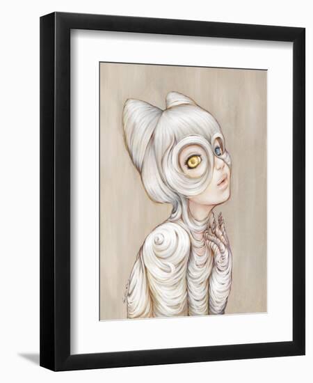 Hairball-Camilla D'Errico-Framed Art Print