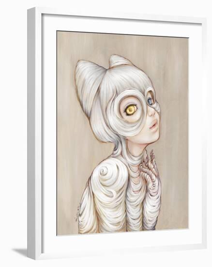 Hairball-Camilla D'Errico-Framed Art Print