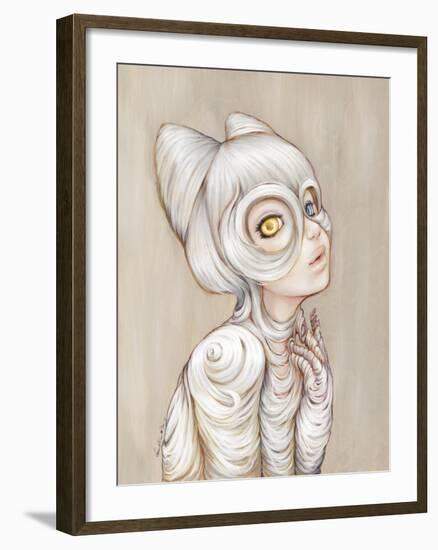 Hairball-Camilla D'Errico-Framed Art Print