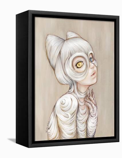 Hairball-Camilla D'Errico-Framed Stretched Canvas