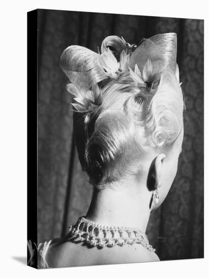Hairdo "Pink Ice", 1950-null-Stretched Canvas