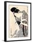 Hairdresser from the Series 'Twelve Types of Women's Handicraft', C.1797-98-Kitagawa Utamaro-Framed Giclee Print