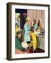 Hairdresser-null-Framed Giclee Print