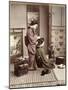 Hairdressing, Japan, circa 1880-Kusakabe Kimbei-Mounted Giclee Print