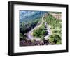 Hairpin Curve, Columbia River Highway, Oregon, USA-William Sutton-Framed Photographic Print