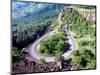 Hairpin Curve, Columbia River Highway, Oregon, USA-William Sutton-Mounted Photographic Print