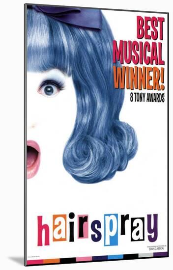 Hairspray - Broadway Poster-null-Mounted Poster