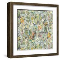 Hairspray Jungle-Sharon Turner-Framed Art Print