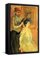 Hairstyle-Berthe Morisot-Framed Stretched Canvas