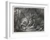 Haiti, San Domingo: Toussaint l'Ouverture is Defeated by the French at the Ravine aux Couleuvres-Karl Giraradet-Framed Art Print