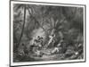 Haiti, San Domingo: Toussaint l'Ouverture is Defeated by the French at the Ravine aux Couleuvres-Karl Giraradet-Mounted Art Print