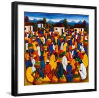 Haitian Art-Andre Pierre-Framed Art Print