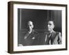 Haitian Dr. Clovis Kernisan, Sitting with Mostafa Adle at the UN Conference Jurists Meeting-null-Framed Photographic Print