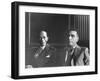 Haitian Dr. Clovis Kernisan, Sitting with Mostafa Adle at the UN Conference Jurists Meeting-null-Framed Photographic Print
