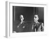 Haitian Dr. Clovis Kernisan, Sitting with Mostafa Adle at the UN Conference Jurists Meeting-null-Framed Photographic Print