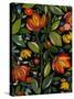 Haitian Garden Textile-Kim Parker-Stretched Canvas